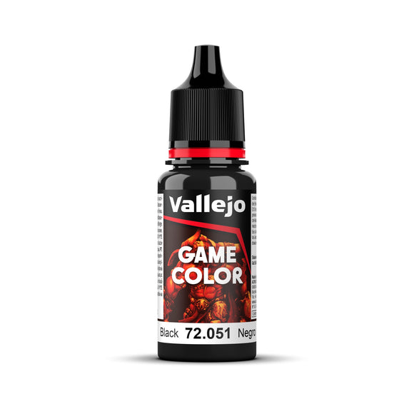 Vallejo Game Colour - Black 18ml