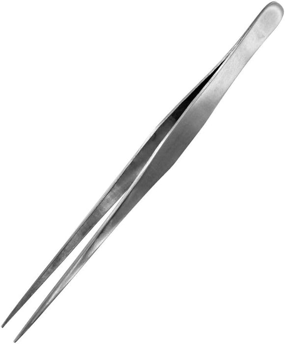 Vallejo Hobby Tools - Straight Tip Stainless Steel Tweezers (175 mm)