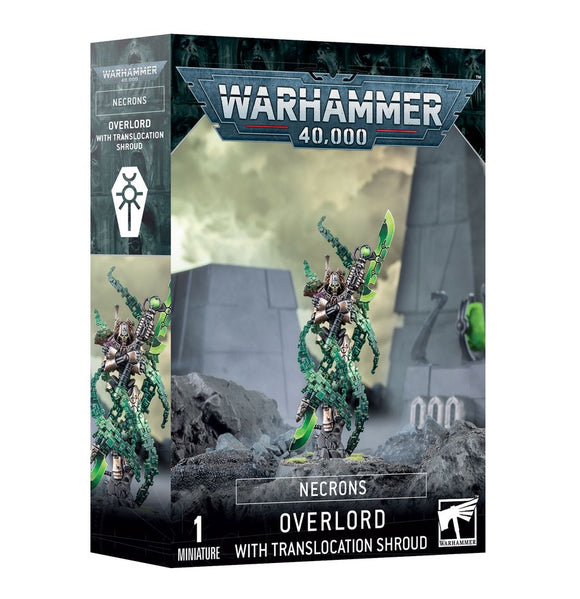 49-70 Necrons: Overlord with Translocation Shroud