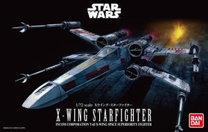 X-Wing Starfighter 1/72 Scale Plastic Model Kit