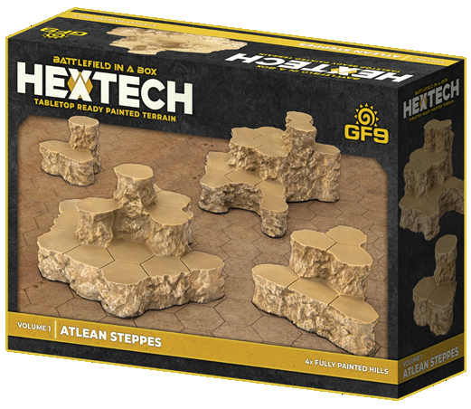 Battlefield in a Box - Hextech: Atlean Steppes