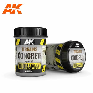 AK-Interactive Dioramas - Terrains Concrete 250ml