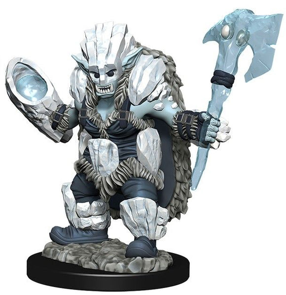 D&D WizKids Wardlings Painted Miniatures Ice Orc and Ice Worm