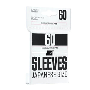 Gamegenic - Just Sleeves Japanese Black (60)