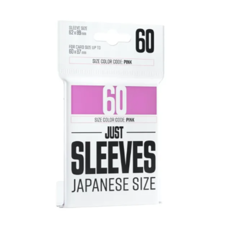 Gamegenic - Just Sleeves Japanese - Pink (60)