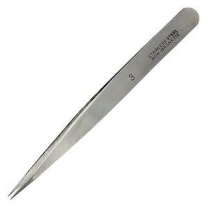 Vallejo Hobby Tools - #3 Stainless Steel Tweezers