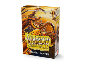 Dragon Shield Orange Matte Japanese Size