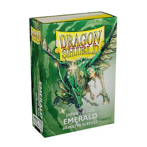 Dragon Shield - Japanese (60 sleeves) Emerald Matte