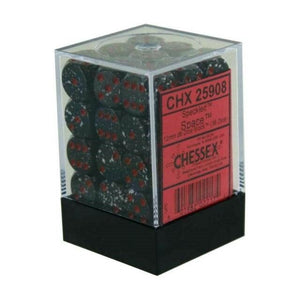 CHX 25908 - Speckled Space 12mm D6 Dice Block (36 Dice)