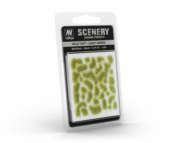 Vallejo Scenery - Wild Tuft - Medium - Light Green