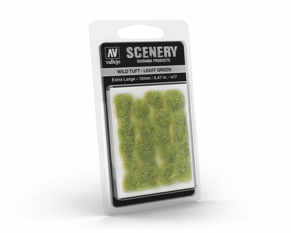 Vallejo Scenery - Wild Tuft - Extra Large - Light Green