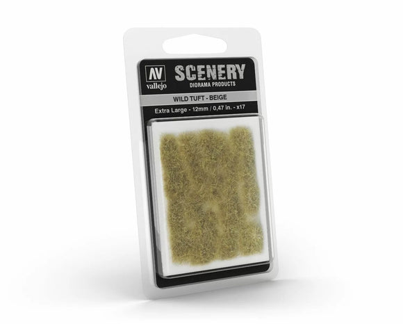 Vallejo Scenery - Wild Tuft - Extra Large - Beige