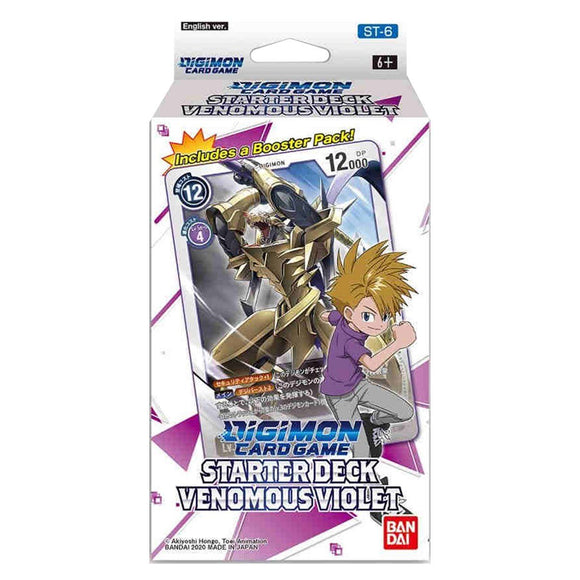 Digimon Card Game Series 04 Starter Deck Venomous Violet - The Gaming Verse