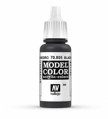 Vallejo Model Colour Black Glaze 17ml - The Gaming Verse