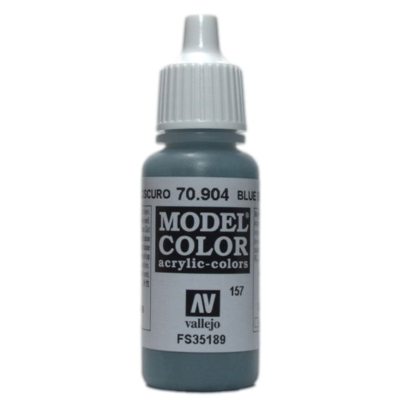 Vallejo Model Colour Dark Blue Grey 17ml - The Gaming Verse