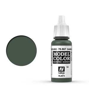 Vallejo Model Colour Dark Blue Grey 17ml - The Gaming Verse