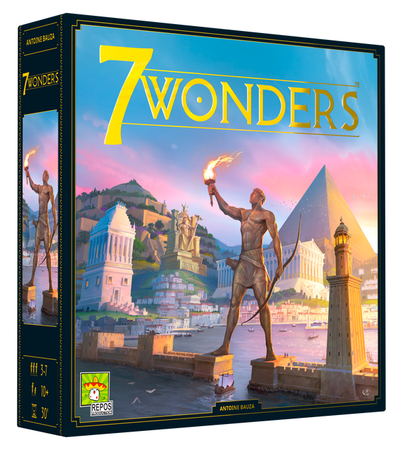 7 Wonders New Box - The Gaming Verse