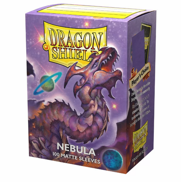 Sleeves - Dragon Shield - Box 100 - Nebula Purple Matte