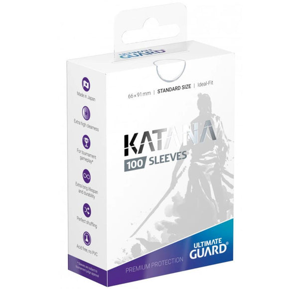 Ultimate Guard Katana Sleeves 100 - White - The Gaming Verse