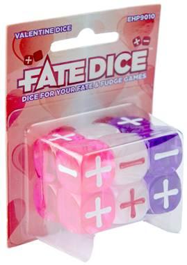 Fate Dice Valentine - The Gaming Verse