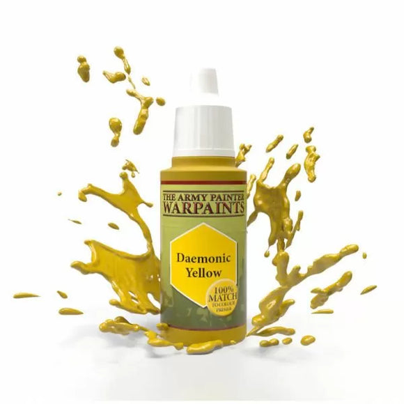 Army Painter Warpaints - Daemonic Yellow Acrylic 18ml