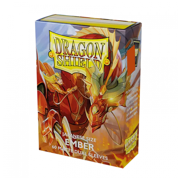 Dragon Shield - Japanese (60 sleeves) - Dual Ember Matte