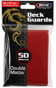 BCW - Deck Protectors Standard Red (50)