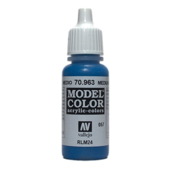 Vallejo Model Colour Medium Blue - The Gaming Verse