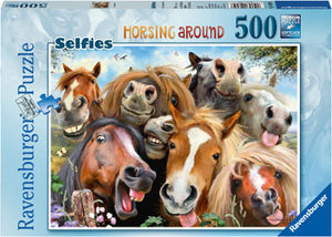 Ravensburger Horsing Around 500pc Puzzle - The Gaming Verse