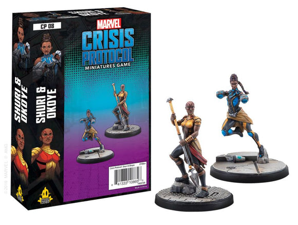 Marvel Crisis Protocol - Shuri & Okoye Expansion - The Gaming Verse