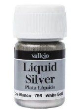 Vallejo Metallic White Gold 35ml - The Gaming Verse