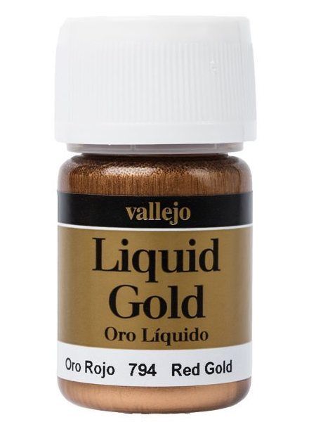 Vallejo Metallic Red Gold 35ml - The Gaming Verse